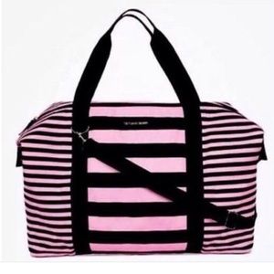 Victoria’s Secret Weekender Striped Tote $99
